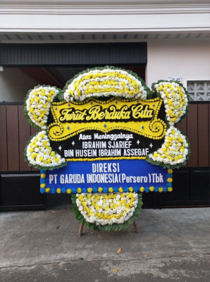Papan Bunga Duka di Kasembon