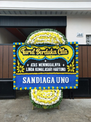 Papan Bunga Duka di Kasembon